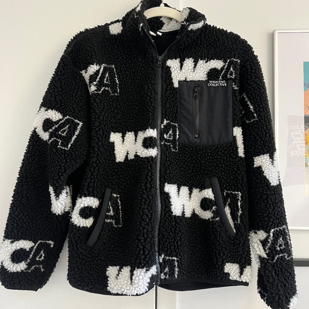 ASOS Weekend Collective Zip Fleece Jacket